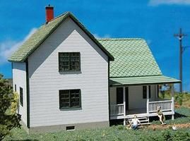 Laser Cut Wood Farm Kit-1346 : HO