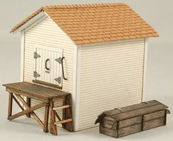 Laser Cut Wood Railroad Kit-19042 : HO