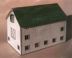Laser Cut Wood Farm Kit-4283 : ho