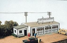 Vic's Auto Alignment Laser Cut Wood Kit - 161 : HO