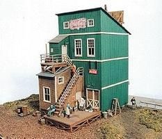 Woody's Laser Cut Wood Structure Kit - 211 : HO