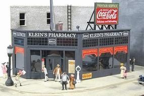 Klein's Pharmacy Laser Cut Wood Kit - 531 : HO