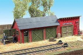 Laser Cut Wood Railroad Kit-581 : HO