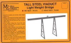 150' Tall Steel Viaduct, Light Weight Bridge - 75513 : HO