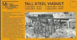HOn3 150' Tall Steel Viaduct Standard Bridge - 75516 : HON3