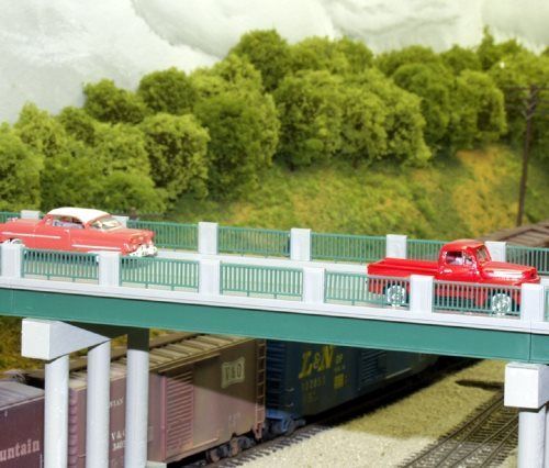 Wrought Iron 50′ Highway Overpass (Only) - 0121 : HO