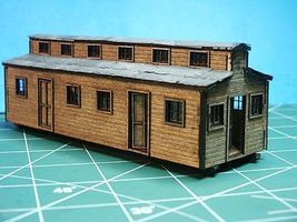 Laser Cut Wood Residential Kit-2019 : HO