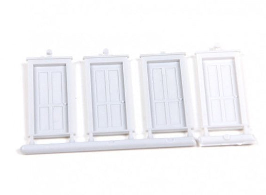 Doors -- Four Panel Pkg(4) - 80063 : HO