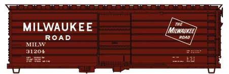 40 Ft Boxcar-81241 : HO