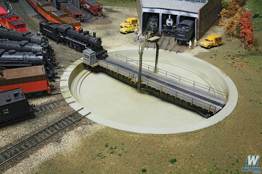 Motorized 90 FT Turntable - Assembled - 2860 : HO