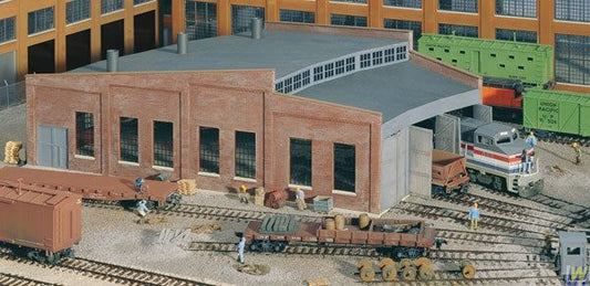 Roundhouse, 10 Degree Stall Spacing - 3041 : HO