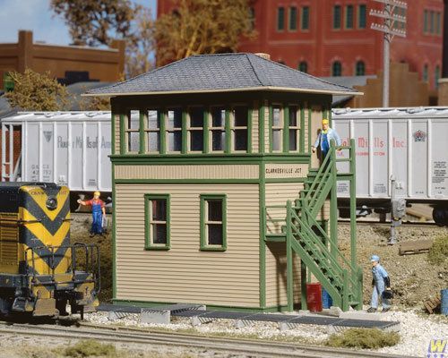 Interlocking Tower -- Kit - 3071 : HO