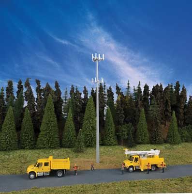 Modern Communication Tower Kit - 3345 : HO
