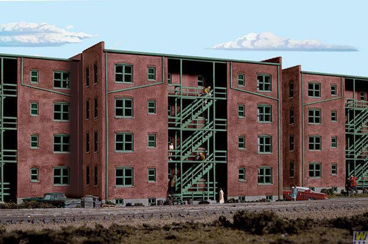 Parkview Terrace Tenement Kit - 3177 : HO