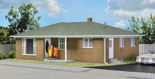 Ranch Tract House -- Kit - 3777 : HO