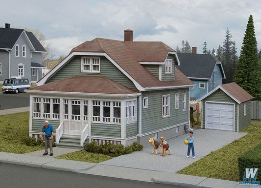 Updated American Bungalow with Garage Kit - 3791 : HO