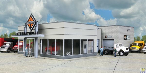 International Truck Dealership Kit - 4025 : HO