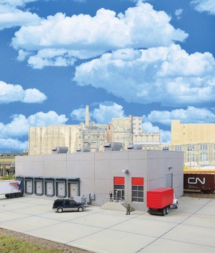 Modern Concrete Warehouse Kit-4067 : HO