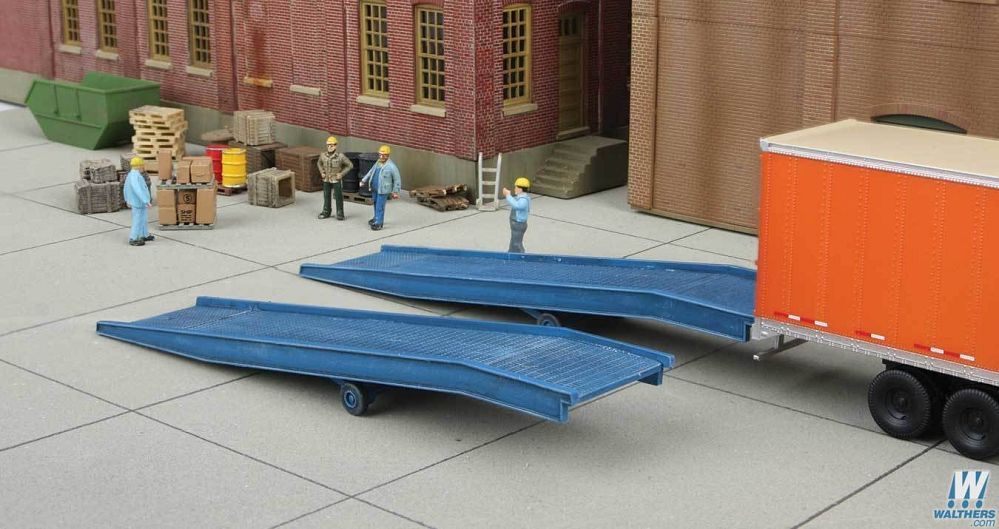Loading Ramp 2-Pack (Blue) - 4130 : HO