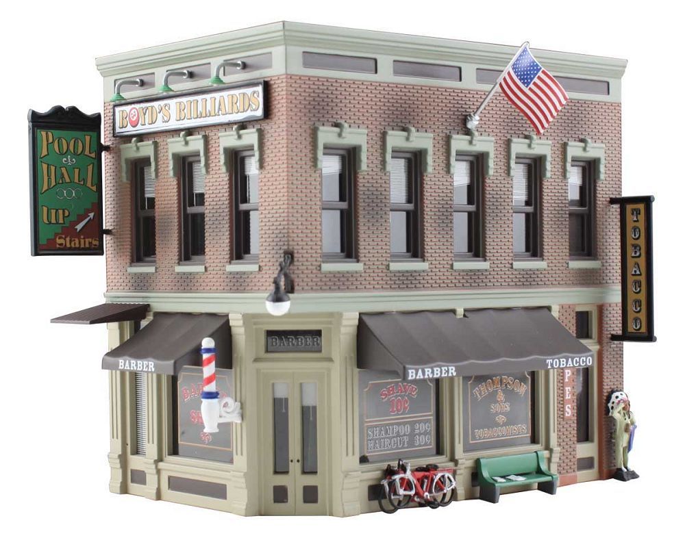 Corner Emporium Built & Ready Structure - BR5024 : HO