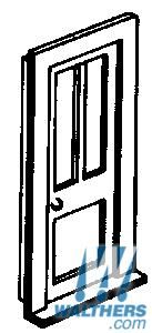 3 Panel Door - 2408 : HO