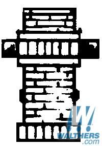 Chimney Fancy 2/pkg - 2701 : HO