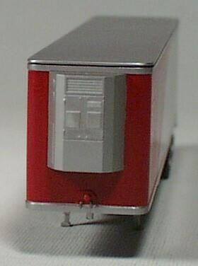 Old Style Carrier w/Fuel Tank Nose Mount Trailer - 50138 : HO