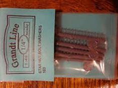 Star Nut, Bolt, Washers (1:48/O) - 163 : O
