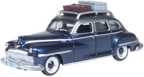 1946-1948 Desoto Suburban Sedan-Butterfly Blue, Crystal Gray - 87DS46004 : HO