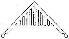 Gable Trim - Rio Grande Southern Ophir Station Style Pkg(4) - 5201 : HO