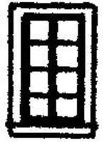 Double-hung 8-Pane Window - 8005 : N