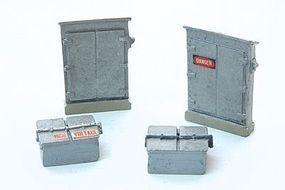 Block Relay & Ground Box Detail Set - 495 : HO