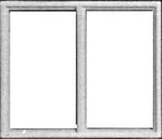 One Story Sliding Window (3 each) - 2101 : HO