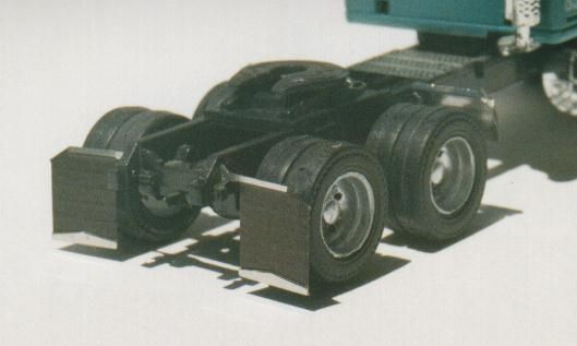 Chrome Tipped Mud Flaps (2/pkg) - 352 : HO