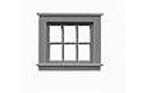 6 Lite Attic Window 30"W x24"H Pkg(12) - 8023 : HO