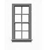 4/4 Double Hung Window 27"W x 62"H Pkg(12) - 8028 : HO