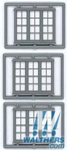 4/4 Triple Unit Window of #8030. It measures 98"w x 80"h. - 8127 : HO