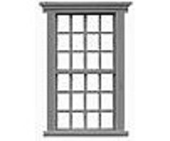 12/12 Double Hung Window 31"Wx62"H - 8136 : HO