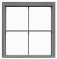 2/2 Double Hung Window 76"Wx82"H - 8138 : HO
