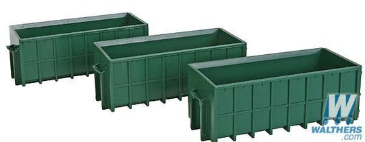 Large Dumpsters - Assembled - 4100 : HO