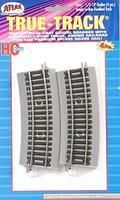 True-track 18 Inch Radius 1/2 Curve - 461 : HO