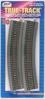 True-track 24 Inch Radius Curve - 468 : HO