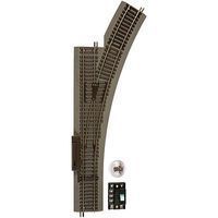 True-track Code 83 22 Inch Radius Snap Switch (r) - Manual, Right Hand - 483 : HO