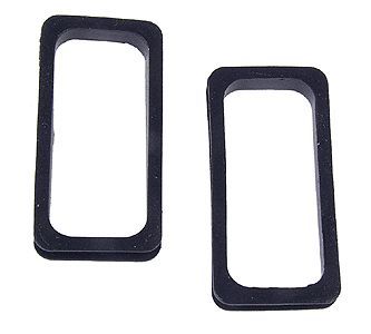Diaphragms -- Black Rubber 1 Pair - 977 : HO