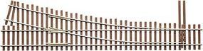 Code 83 Ladder Track System Turnout #5b Right Hand Curved Diverging Track - 14713 : HO