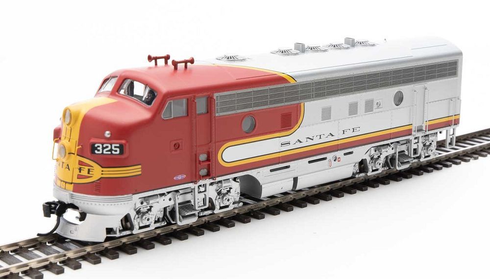 EMD F7 A/B Set - Santa Fe ATSF 325L, 325A w/DCC & ESU Loksound - 19960 : HO