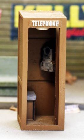 Telephone Booths, Circo 1950's Style (2) - D0258 : HO