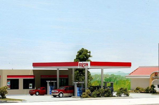 Modern Exxon Gas Station & Convenience Store Kit - EX001 : HO