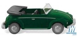 1964-1974 Volkswagen Beetle Convertible Top Down (yucca green) - 080208 : HO