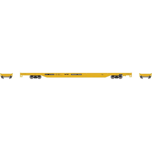 85 FT Flat Car-27628 : HO